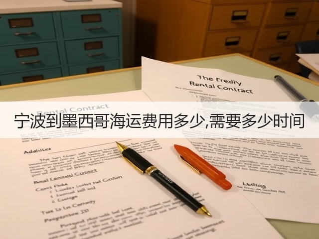 宁波到墨西哥海运费用多少,需要多少时间(图3) 宁波到墨西哥海运费用多少,需要多少时间(图3)