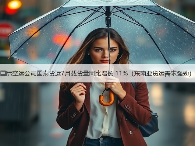 国际空运公司国泰货运7月载货量同比增长 11%(东南亚货运需求强劲)(图3) 国际空运公司国泰货运7月载货量同比增长 11%(东南亚货运需求强劲)(图3)