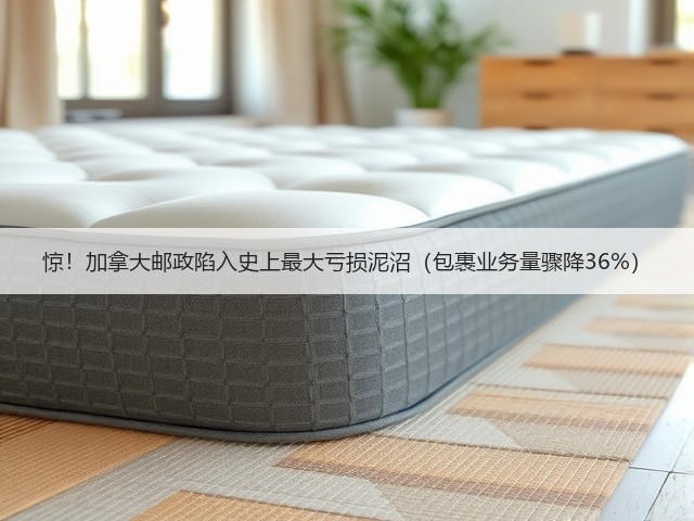 惊！加拿大邮政陷入史上最大亏损泥沼（包裹业务量骤降36%）(图1)