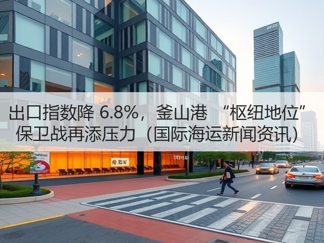 出口指数降 6.8%,釜山港 “枢纽地位” 保卫战再添压力(国际海运新闻资讯)(图3) 出口指数降 6.8%,釜山港 “枢纽地位” 保卫战再添压力(国际海运新闻资讯)(图3)