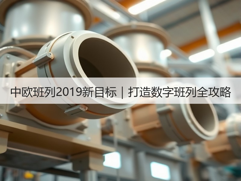 中欧班列2019新目标|打造数字班列全攻略 中欧班列2019新目标|打造数字班列全攻略