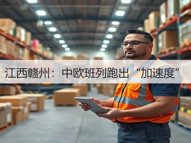 江西赣州:中欧班列跑出“加速度”(图1) 江西赣州:中欧班列跑出“加速度”(图1)