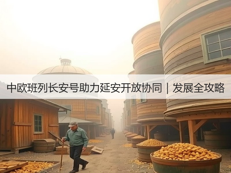 中欧班列长安号助力延安开放协同|发展全攻略 中欧班列长安号助力延安开放协同|发展全攻略