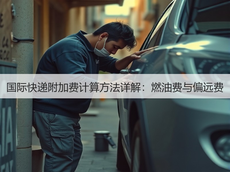 国际快递附加费计算方法详解：燃油费与偏远费