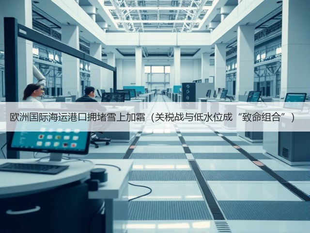 欧洲国际海运港口拥堵雪上加霜(关税战与低水位成“致命组合”)(图2) 欧洲国际海运港口拥堵雪上加霜(关税战与低水位成“致命组合”)(图2)