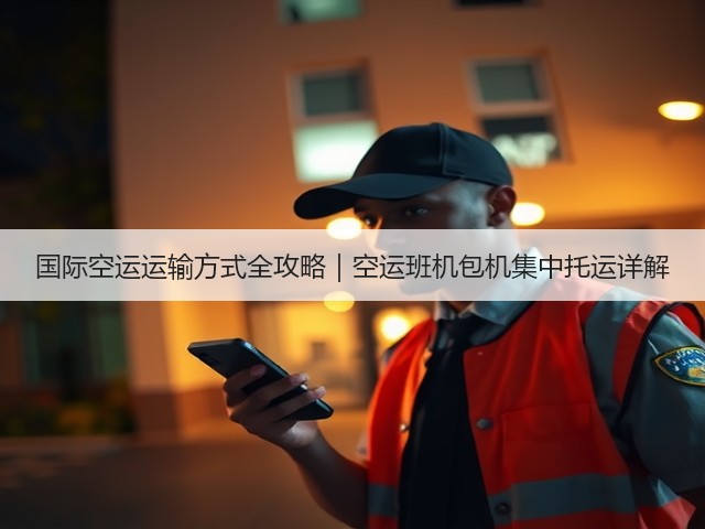 国际空运运输方式全攻略｜空运班机包机集中托运详解(图3)