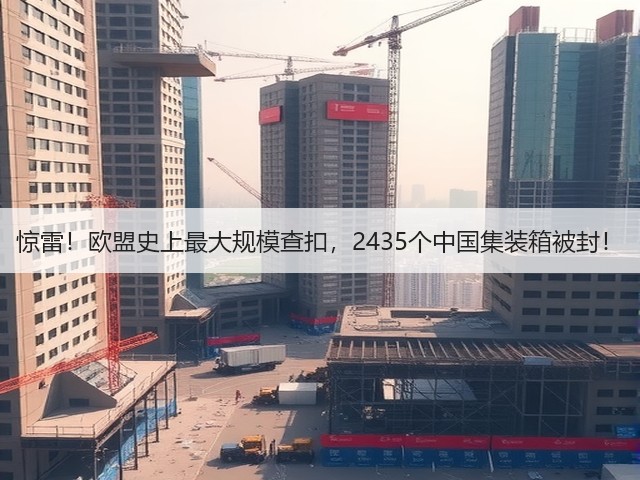 惊雷!欧盟史上最大规模查扣,2435个中国集装箱被封!(图3) 惊雷!欧盟史上最大规模查扣,2435个中国集装箱被封!(图3)