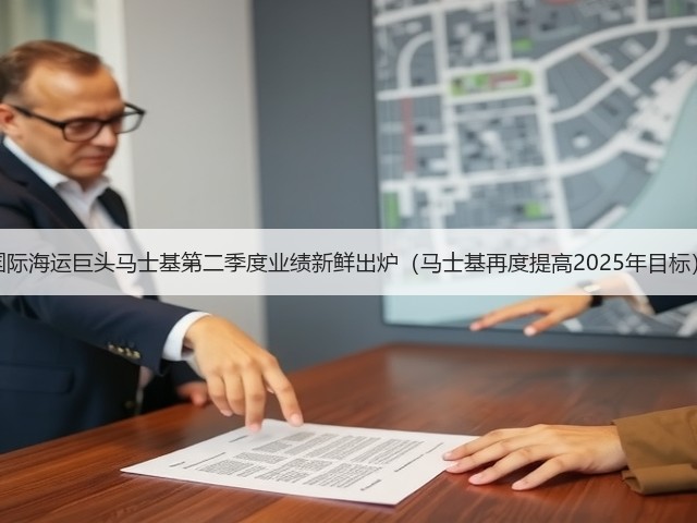 国际海运巨头马士基第二季度业绩新鲜出炉(马士基再度提高2025年目标)(图2) 国际海运巨头马士基第二季度业绩新鲜出炉(马士基再度提高2025年目标)(图2)