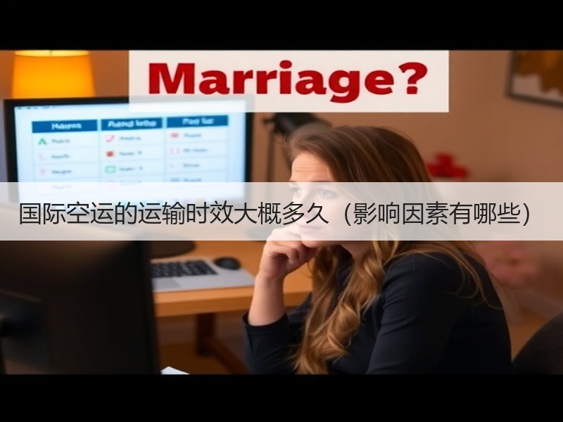 国际空运的运输时效大概多久（影响因素有哪些）