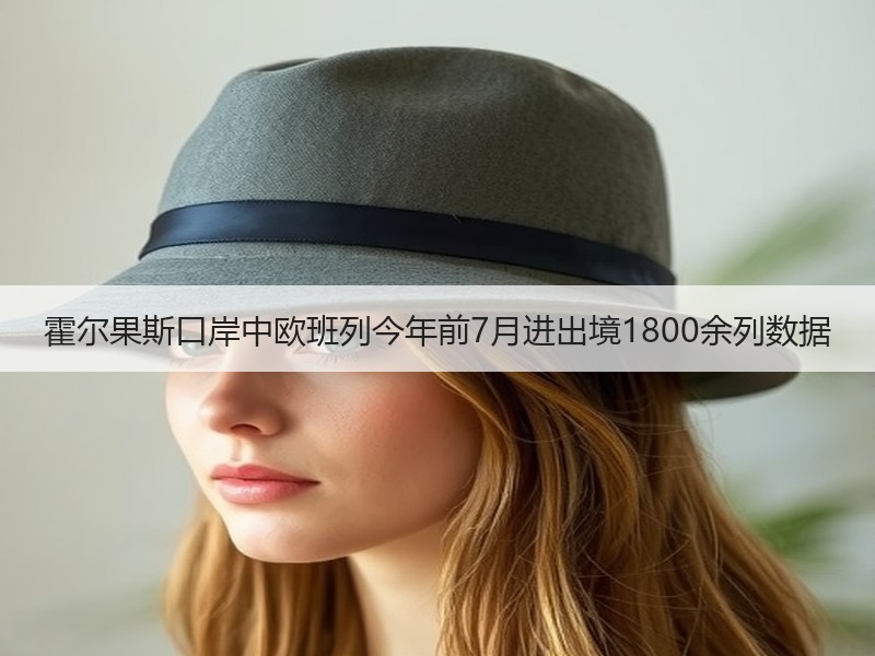 霍尔果斯口岸中欧班列今年前7月进出境1800余列数据