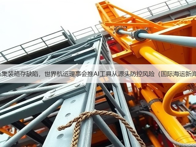 11.39%集装箱存缺陷,世界航运理事会推AI工具从源头防控风险(国际海运新闻资讯)(图1) 11.39%集装箱存缺陷,世界航运理事会推AI工具从源头防控风险(国际海运新闻资讯)(图1)