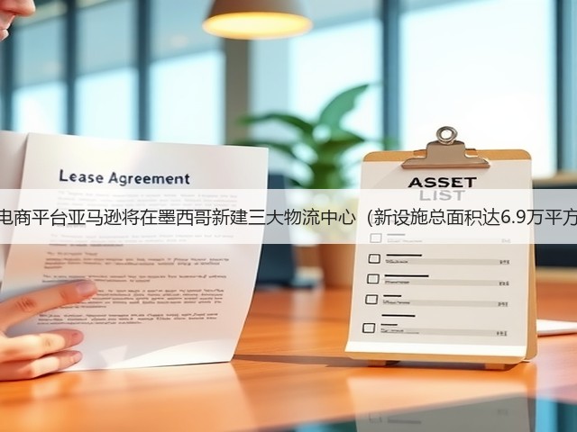 跨境电商平台亚马逊将在墨西哥新建三大物流中心(新设施总面积达6.9万平方米)(图2) 跨境电商平台亚马逊将在墨西哥新建三大物流中心(新设施总面积达6.9万平方米)(图2)