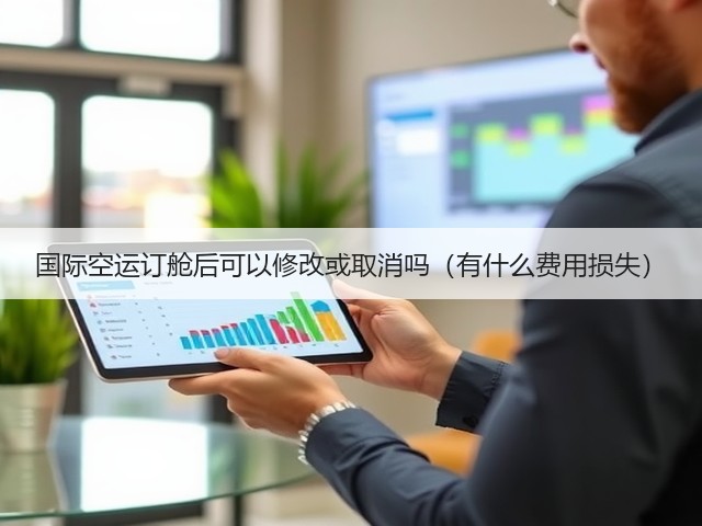 国际空运订舱后可以修改或取消吗（有什么费用损失）(图3)