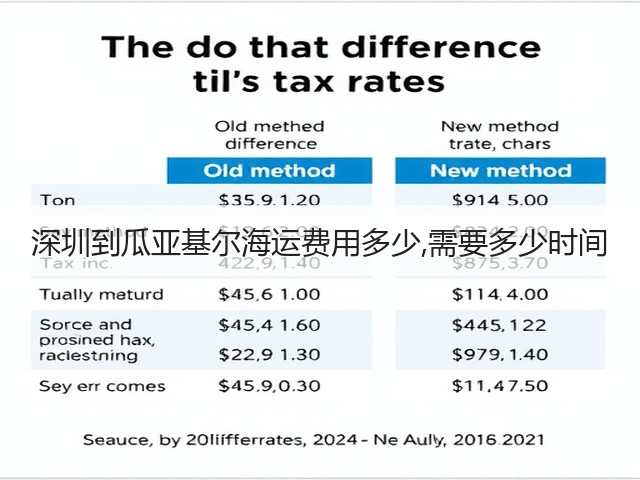 深圳到瓜亚基尔海运费用多少,需要多少时间(图2) 深圳到瓜亚基尔海运费用多少,需要多少时间(图2)
