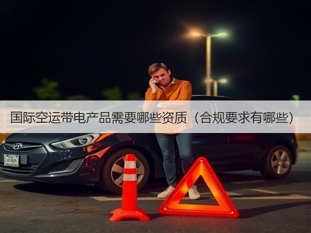 国际空运带电产品需要哪些资质(合规要求有哪些)(图1) 国际空运带电产品需要哪些资质(合规要求有哪些)(图1)