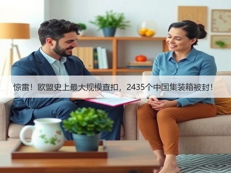 惊雷!欧盟史上最大规模查扣,2435个中国集装箱被封! 惊雷!欧盟史上最大规模查扣,2435个中国集装箱被封!