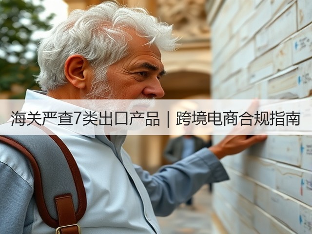 海关严查7类出口产品|跨境电商合规指南(图1) 海关严查7类出口产品|跨境电商合规指南(图1)
