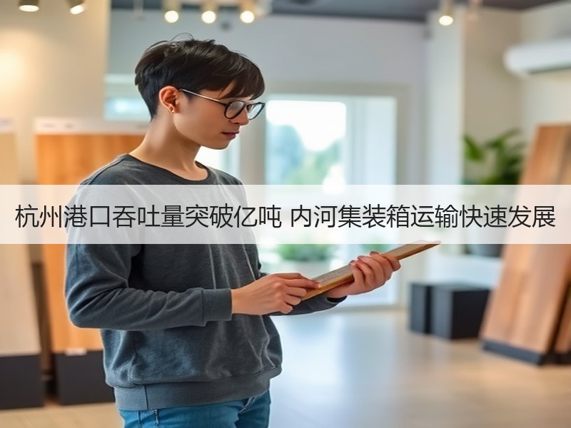杭州港口吞吐量突破亿吨 内河集装箱运输快速发展 杭州港口吞吐量突破亿吨 内河集装箱运输快速发展