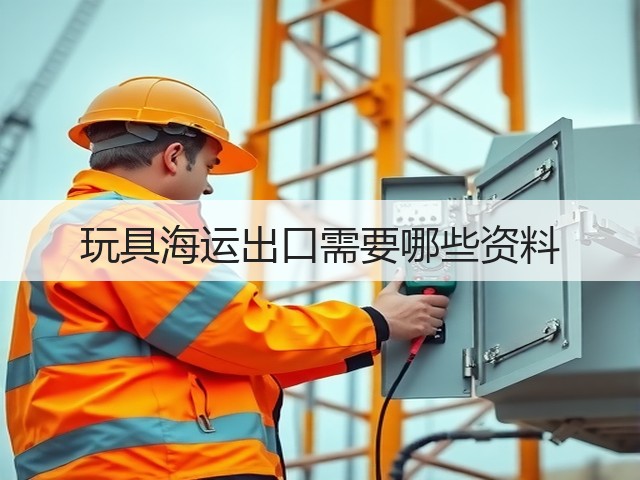玩具海运出口需要哪些资料(图2) 玩具海运出口需要哪些资料(图2)