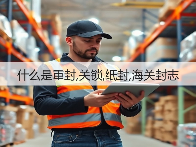 什么是重封,关锁,纸封,海关封志