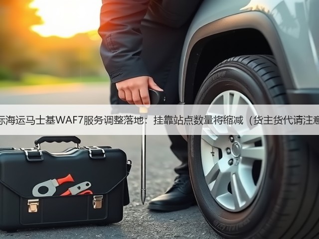 国际海运马士基WAF7服务调整落地:挂靠站点数量将缩减(货主货代请注意)(图1) 国际海运马士基WAF7服务调整落地:挂靠站点数量将缩减(货主货代请注意)(图1)