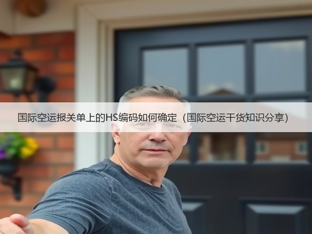 国际空运报关单上的HS编码如何确定（国际空运干货知识分享）(图1)