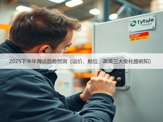 2025下半年海运趋势预测(运价、舱位、政策三大变化提前知)(图2) 2025下半年海运趋势预测(运价、舱位、政策三大变化提前知)(图2)