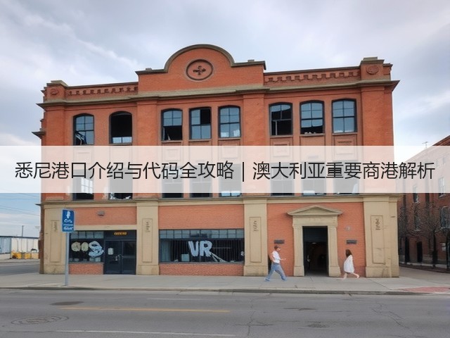 悉尼港口介绍与代码全攻略|澳大利亚重要商港解析(图2) 悉尼港口介绍与代码全攻略|澳大利亚重要商港解析(图2)