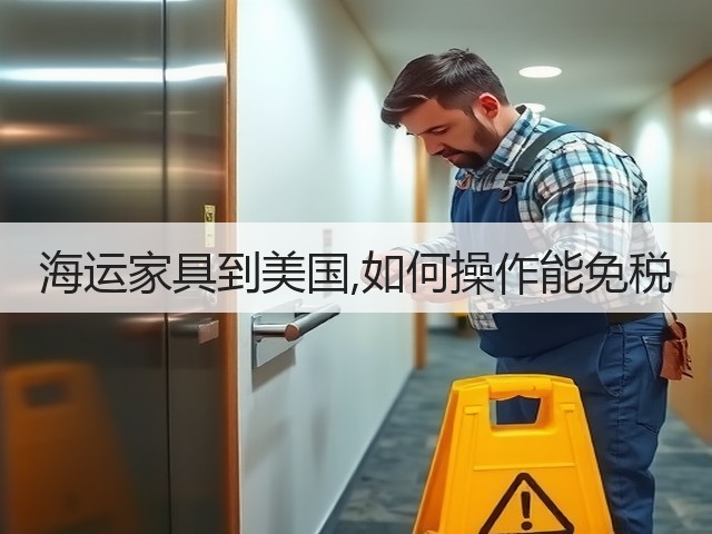 海运家具到美国,如何操作能免税(图1) 海运家具到美国,如何操作能免税(图1)