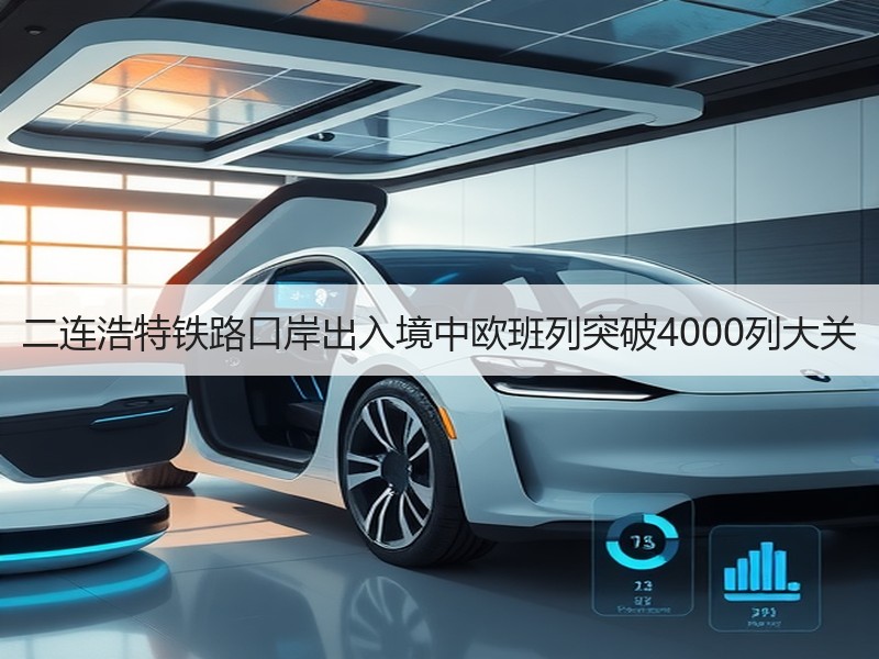 二连浩特铁路口岸出入境中欧班列突破4000列大关