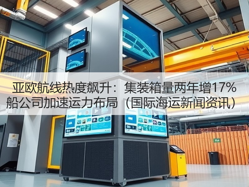 亚欧航线热度飙升:集装箱量两年增17% 船公司加速运力布局(国际海运新闻资讯) 亚欧航线热度飙升:集装箱量两年增17% 船公司加速运力布局(国际海运新闻资讯)
