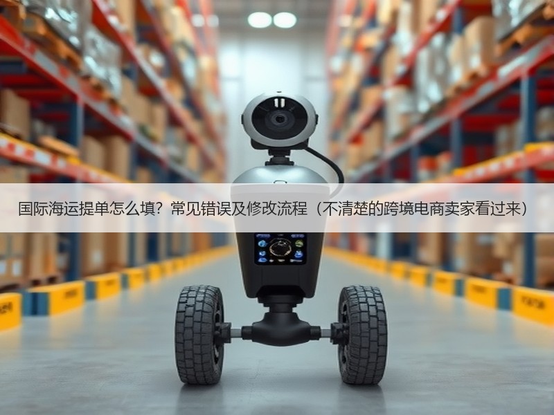 国际海运提单怎么填？常见错误及修改流程（不清楚的跨境电商卖家看过来）