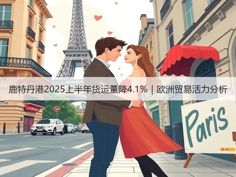 鹿特丹港2025上半年货运量降4.1%|欧洲贸易活力分析 鹿特丹港2025上半年货运量降4.1%|欧洲贸易活力分析