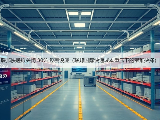 联邦快递拟关闭 30% 包裹设施(联邦国际快递成本重压下的艰难抉择)(图3) 联邦快递拟关闭 30% 包裹设施(联邦国际快递成本重压下的艰难抉择)(图3)