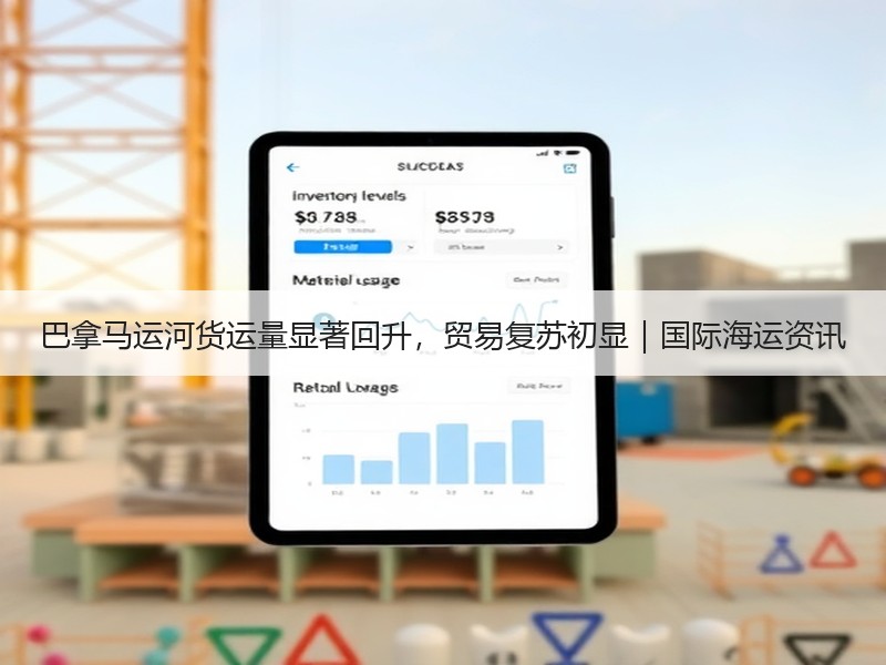 巴拿马运河货运量显著回升,贸易复苏初显|国际海运资讯 巴拿马运河货运量显著回升,贸易复苏初显|国际海运资讯