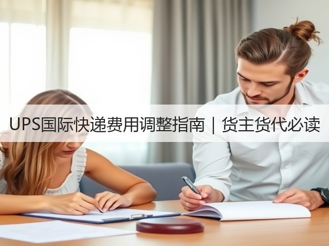 UPS国际快递费用调整指南|货主货代必读(图2) UPS国际快递费用调整指南|货主货代必读(图2)