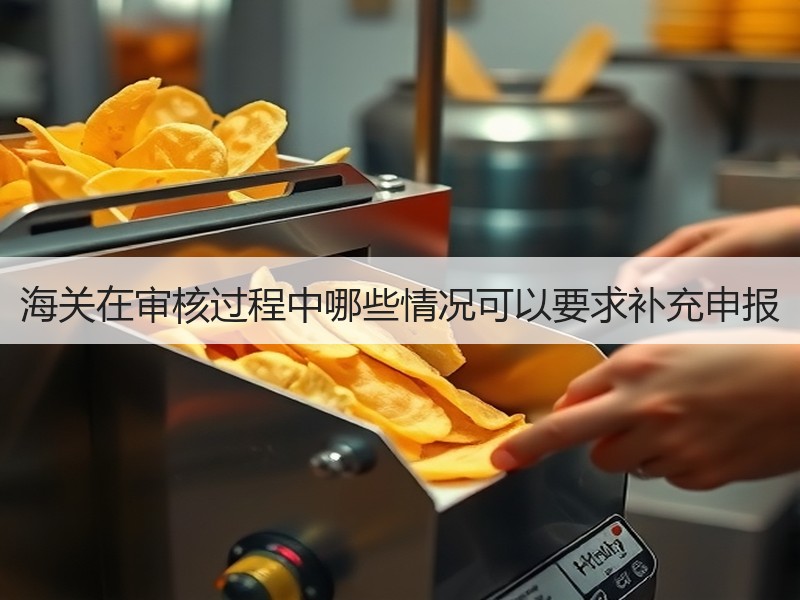 海关在审核过程中哪些情况可以要求补充申报