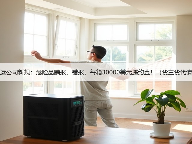 国际海运公司新规:危险品瞒报、错报,每箱30000美元违约金!(货主货代请注意)(图3) 国际海运公司新规:危险品瞒报、错报,每箱30000美元违约金!(货主货代请注意)(图3)