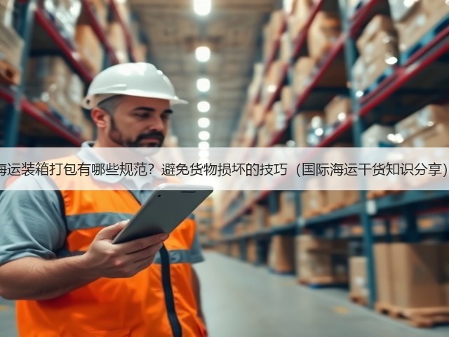 海运装箱打包有哪些规范?避免货物损坏的技巧(国际海运干货知识分享)(图1) 海运装箱打包有哪些规范?避免货物损坏的技巧(国际海运干货知识分享)(图1)
