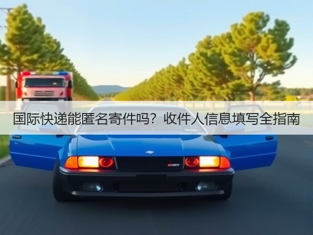 国际快递能匿名寄件吗?收件人信息填写全指南(图1) 国际快递能匿名寄件吗?收件人信息填写全指南(图1)