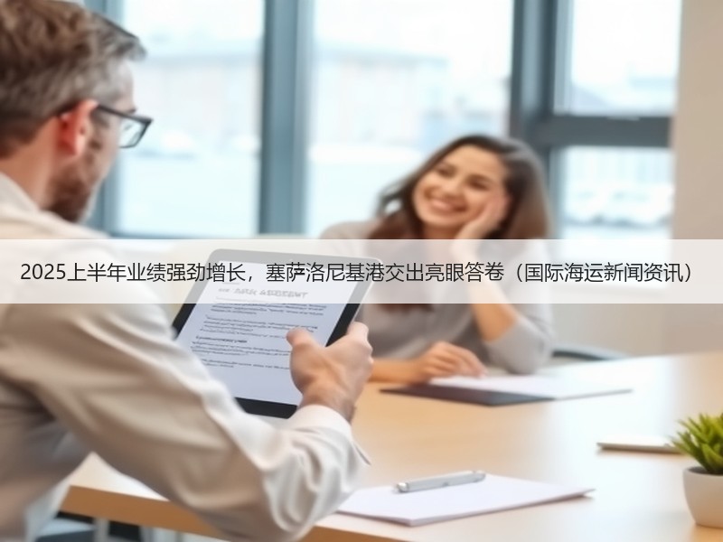 2025上半年业绩强劲增长,塞萨洛尼基港交出亮眼答卷(国际海运新闻资讯) 2025上半年业绩强劲增长,塞萨洛尼基港交出亮眼答卷(国际海运新闻资讯)