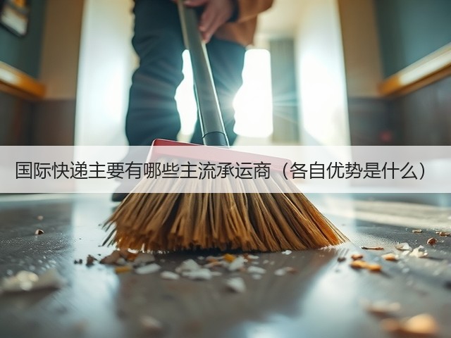 国际快递主要有哪些主流承运商(各自优势是什么)(图2) 国际快递主要有哪些主流承运商(各自优势是什么)(图2)