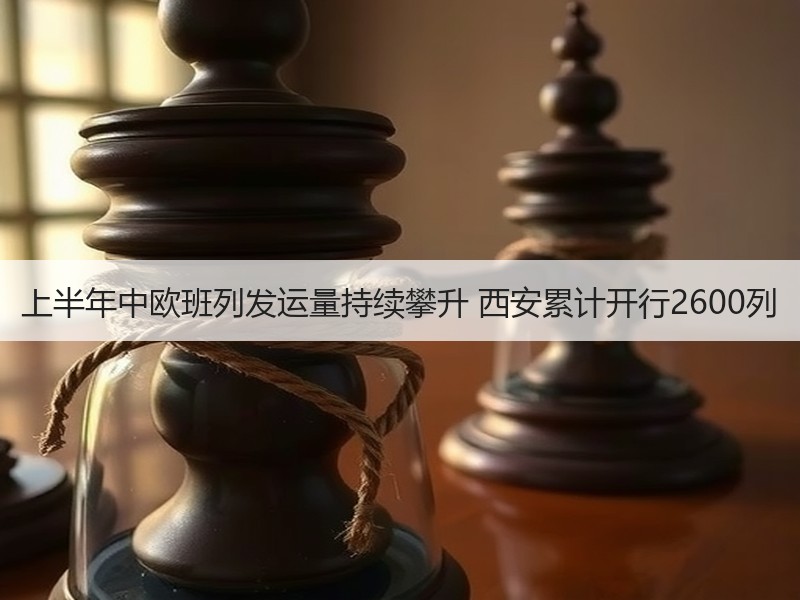 上半年中欧班列发运量持续攀升 西安累计开行2600列