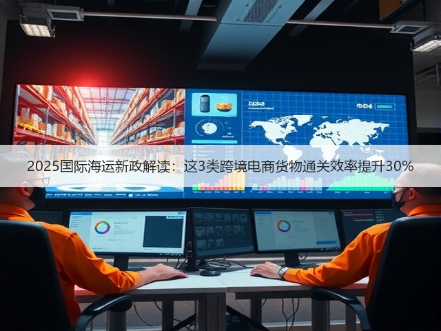 2025国际海运新政解读：这3类跨境电商货物通关效率提升30%(图2)