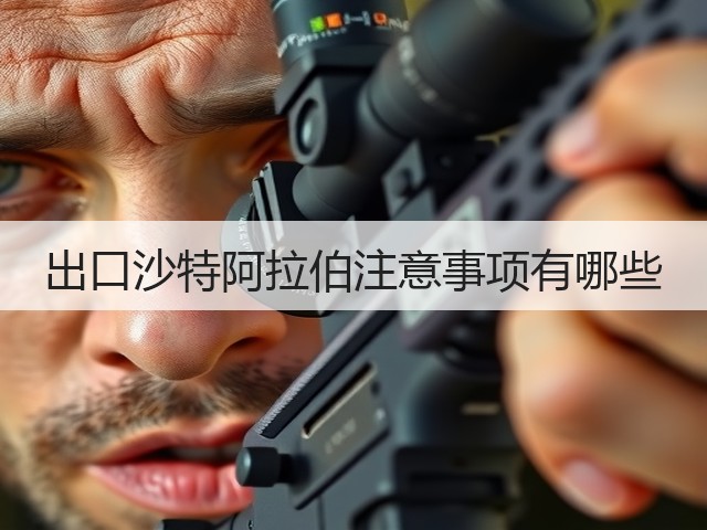出口沙特阿拉伯注意事项有哪些(图1) 出口沙特阿拉伯注意事项有哪些(图1)