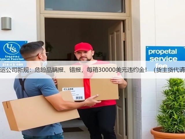 国际海运公司新规:危险品瞒报、错报,每箱30000美元违约金!(货主货代请注意)(图2) 国际海运公司新规:危险品瞒报、错报,每箱30000美元违约金!(货主货代请注意)(图2)