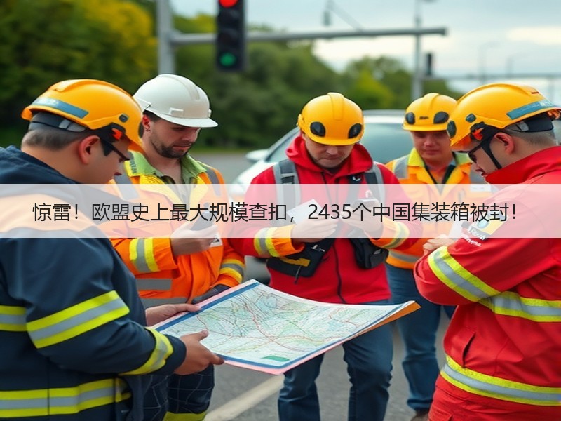 惊雷!欧盟史上最大规模查扣,2435个中国集装箱被封! 惊雷!欧盟史上最大规模查扣,2435个中国集装箱被封!
