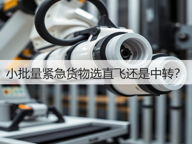小批量紧急货物选直飞还是中转？(图1)