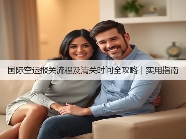国际空运报关流程及清关时间全攻略|实用指南(图2) 国际空运报关流程及清关时间全攻略|实用指南(图2)