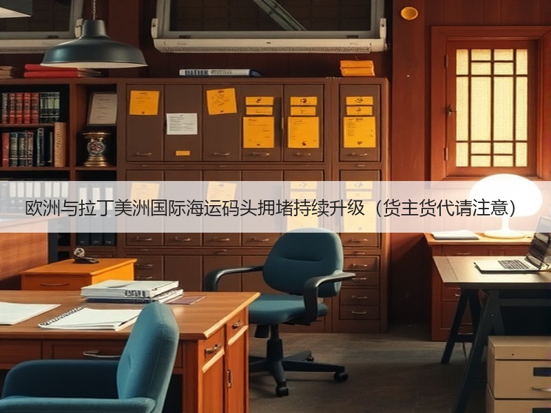 欧洲与拉丁美洲国际海运码头拥堵持续升级(货主货代请注意) 欧洲与拉丁美洲国际海运码头拥堵持续升级(货主货代请注意)